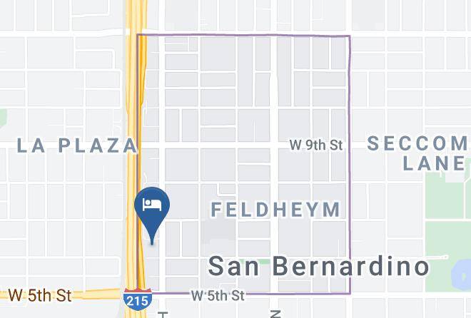 San Bernardino - Econo Lodge San Bernardino I 215 Maps