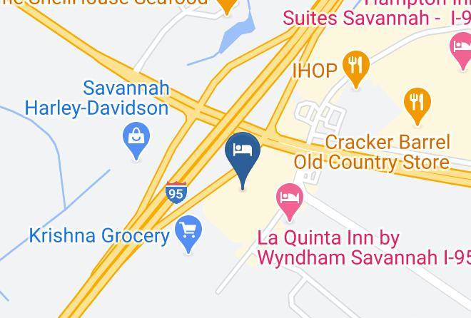 Chatham - Econo Lodge Savannah South Maps