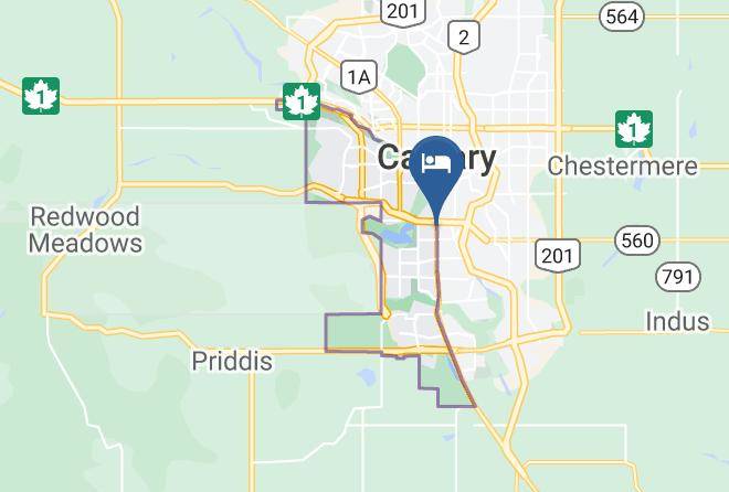 Super 8 By Wyndham Macleod Trail Calgary Map