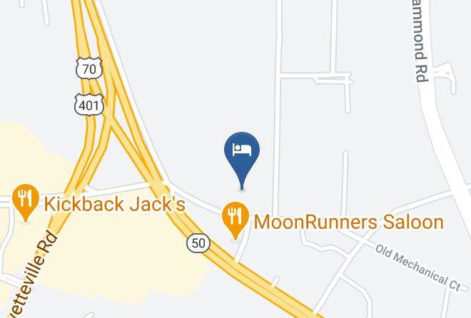 Wake - Econo Lodge South Maps