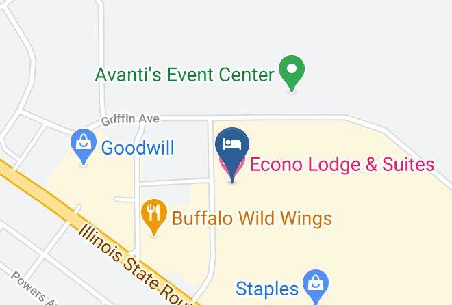 Tazewell - Econo Lodge & Suites Pekin Maps