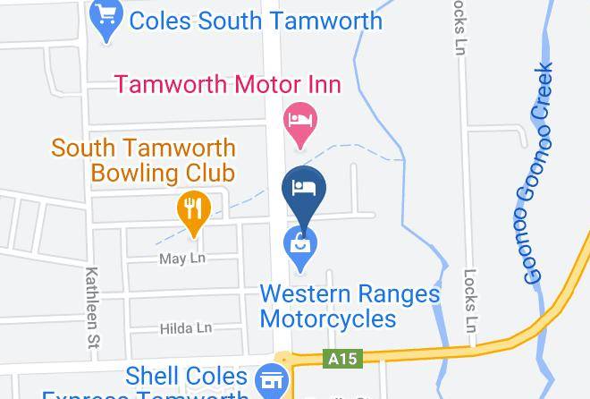 Tamworth Regional - Econo Lodge Gateway Tamworth Maps