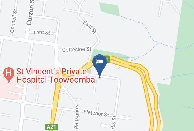Toowoomba - Econo Lodge Toowoomba Motel & Events Centre Maps