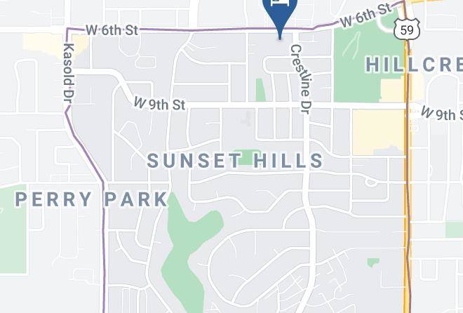 Douglas - Econo Lodge University Lawrence Maps