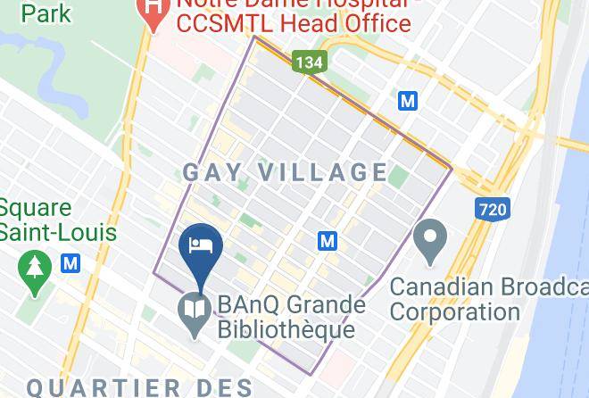 Montreal - Econohotel Montreal Maps