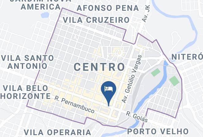 Divinopolis - Economic Center Hotel Em Divinopolis Maps