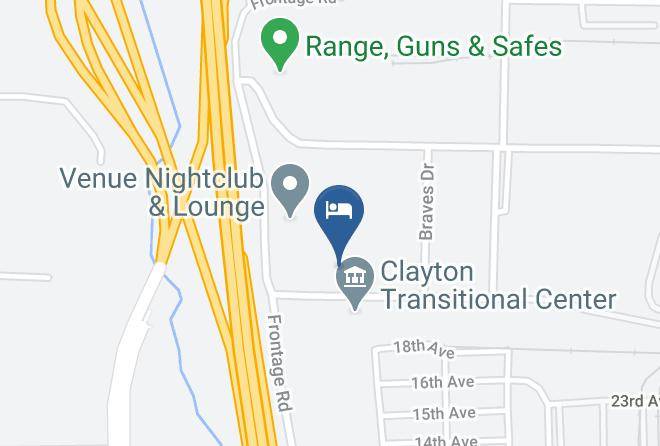 Clayton - Economy Hotel Airport Maps