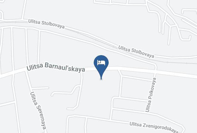 Ulan Ude - Economy Hotel Dalnevostochniy Maps