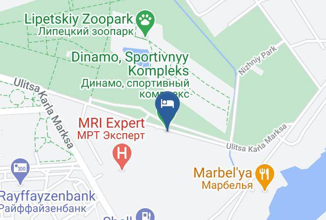 Lipetsk - Economy Hotel Dinamo Maps