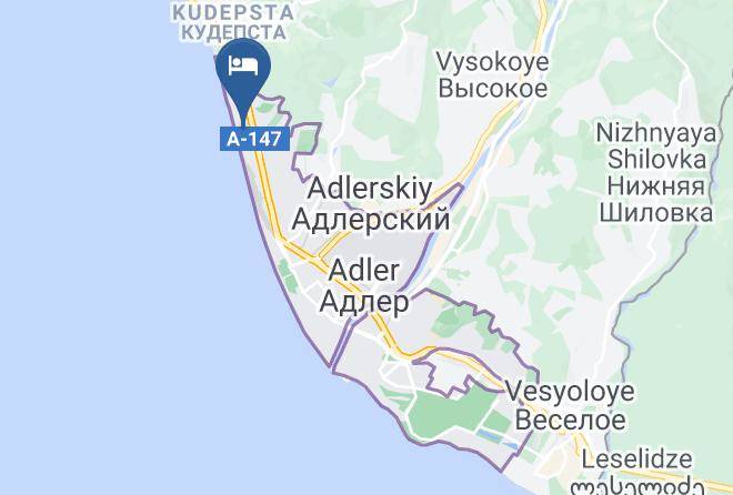 Economy Hotel Morskoy Briz Map