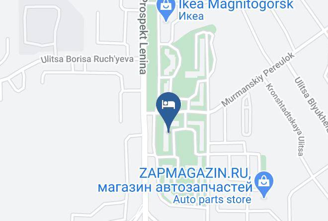 Magnitogorsk - Economy Hotel On Prospekt Lenina Maps