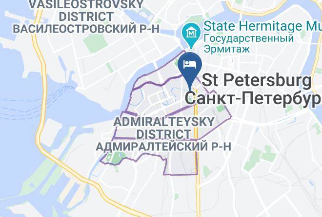 Saint Petersburg - Economy Hotel On Sadovaya Maps
