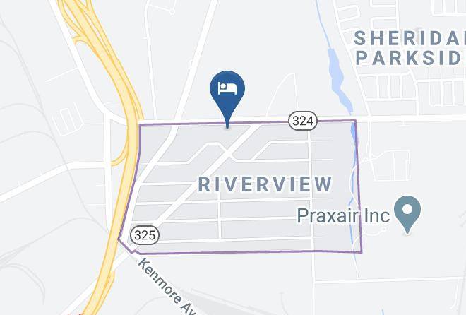 Erie - Economy Inn Maps