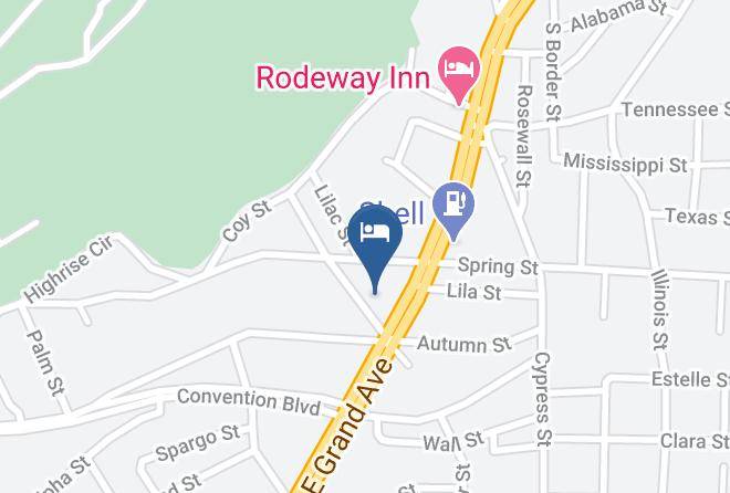 Garland - Economy Inn Maps