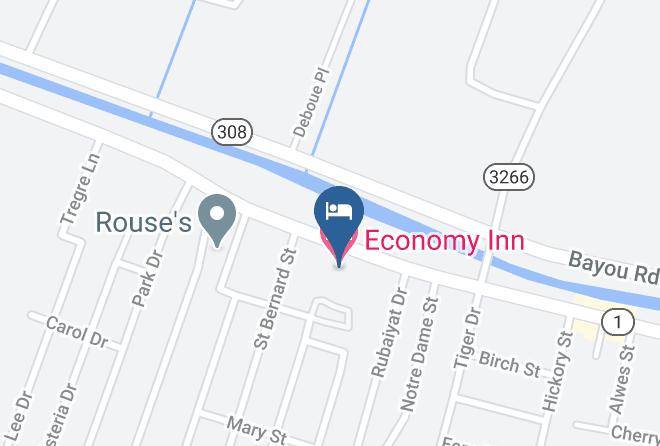 Economy Inn Map