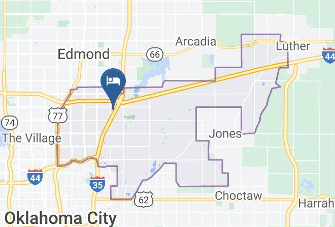 Oklahoma - Economy Inn North Oklahoma City Maps