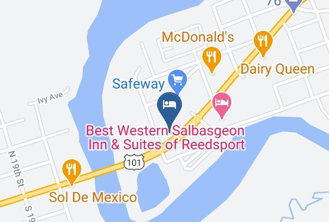 Douglas - Economy Inn Reedsport Maps