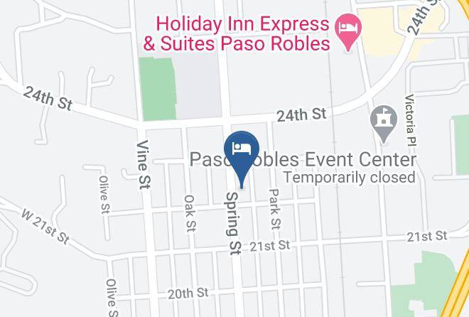 San Luis Obispo - Economy Inn Maps