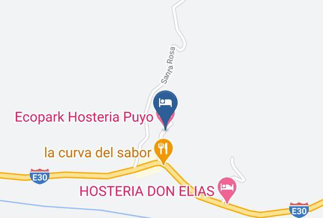 Puyo - Ecopark Hosteria Puyo Maps
