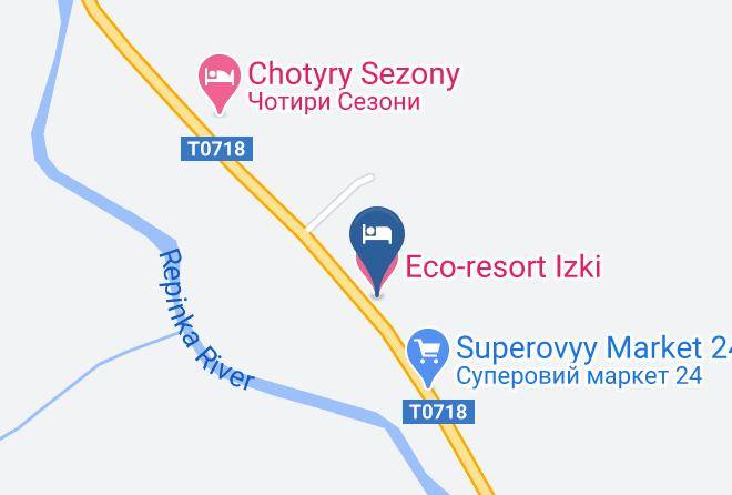 Mizhhirya Raion - Eco Resort Izki Maps