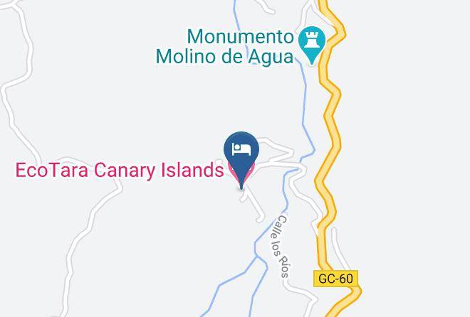 Ecotara Canary Islands Map