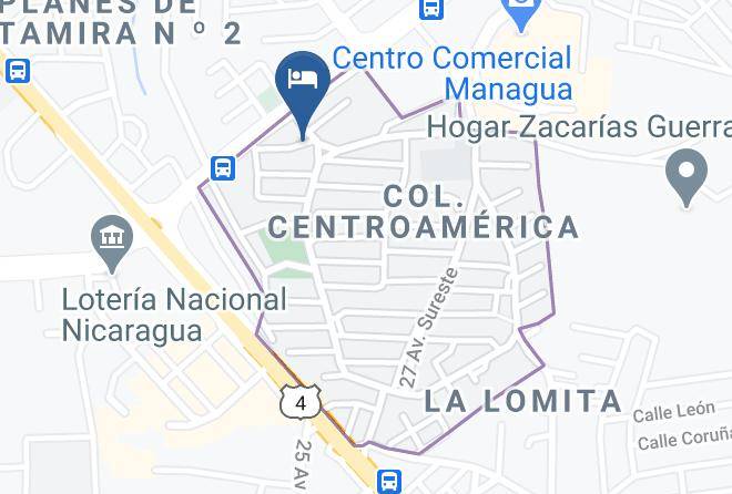Managua - Ecotel Nicaragua Maps