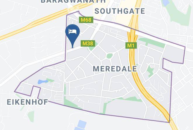 City Of Johannesburg - Ecotel Southgate Inn Maps