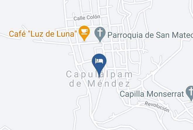 Capulalpam De Mendez - Ecoturismo Capulalpam Maps