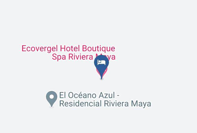 Tulum - Ecovergel Hotel Boutique Spa Riviera Maya Maps