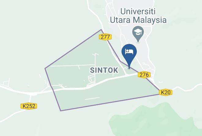 Kubang Pasu - Edc Hotels & Resorts Maps
