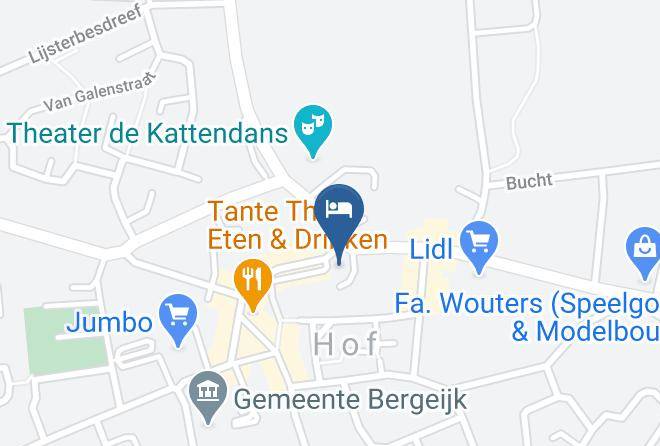 Bergeijk - Eddies Eetcafe Hotel Maps