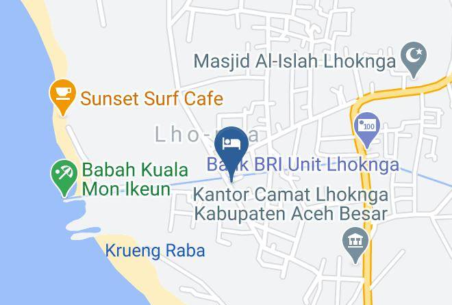 Aceh Besar Regency - Eddies Homestay Maps