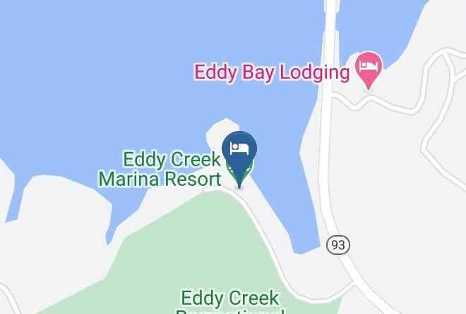 Lyon - Eddy Creek Marina Resort Maps