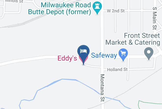 Silver Bow - Eddy's Motel Maps