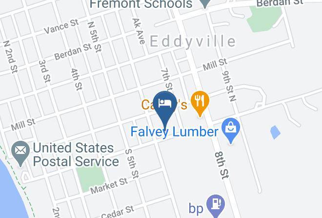 Wapello - Eddyville Inn & Rv Park Maps