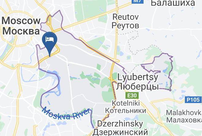 Moscow - Edelveis Hotel Maps