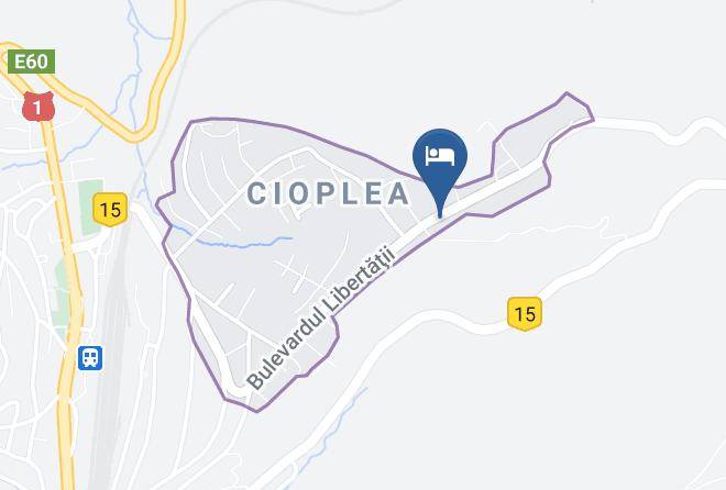 Predeal - Edelweiss Hotel Maps