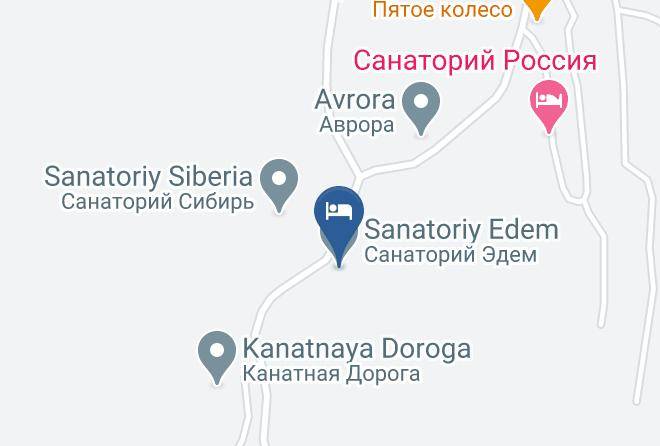 Belokurikha - Edem Restoran Maps