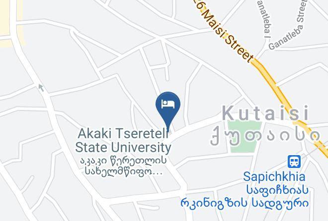 Kutaisi - Edemi Hotel Maps