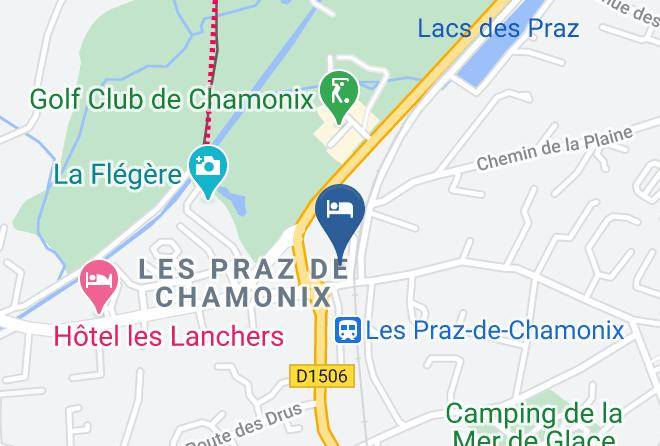 Haute Savoie - Eden 3 Stars Hotel Maps