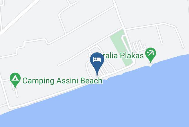 Argolis - Eden Beach Drepanon Nafplion Maps
