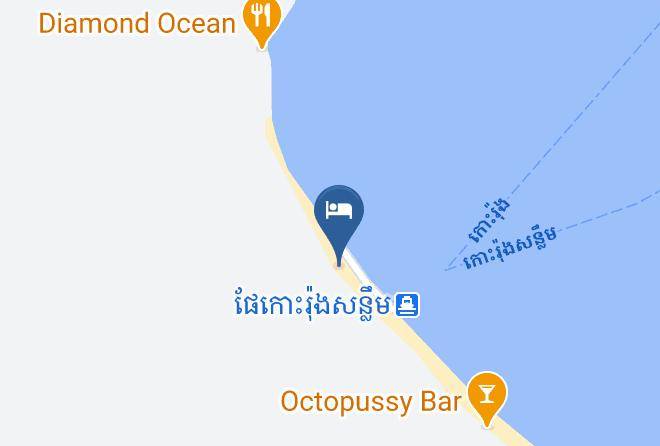 Preah Sihaknuk Town - Eden Beach Resort Maps