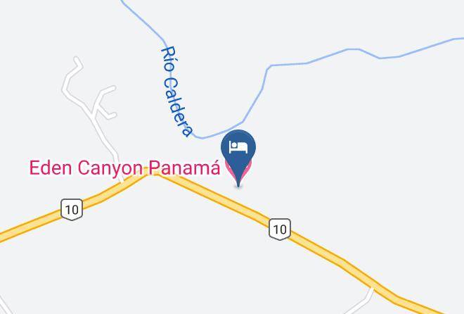 Boquete - Eden Canyon Panama Maps