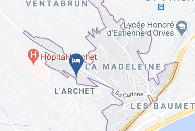 Maritime Alps - Eden Cap Vue Mer Pres Prom Maps