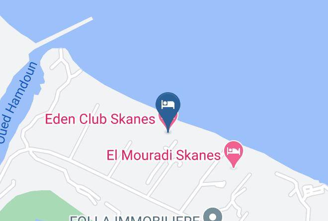 Tunisia - Eden Club Skanes Maps