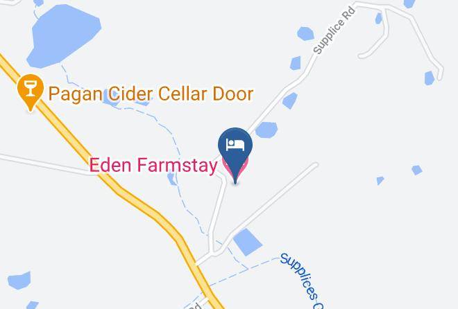 Huon Valley - Eden Farmstay Maps