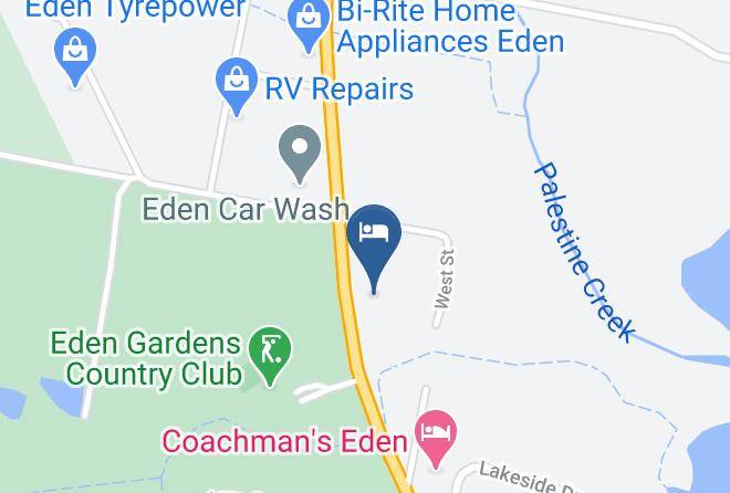 Bega Valley - Eden Golf View Motel Maps