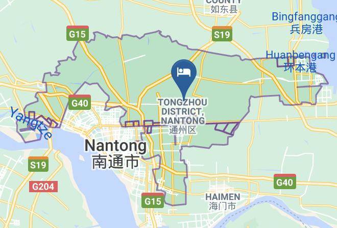 Nantong - Eden Holiday Hotel Maps