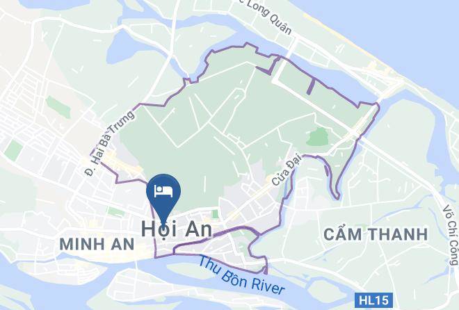 Hi An - Eden Homestay Maps