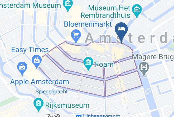 Amsterdam - Eden Hotel Amsterdam Maps